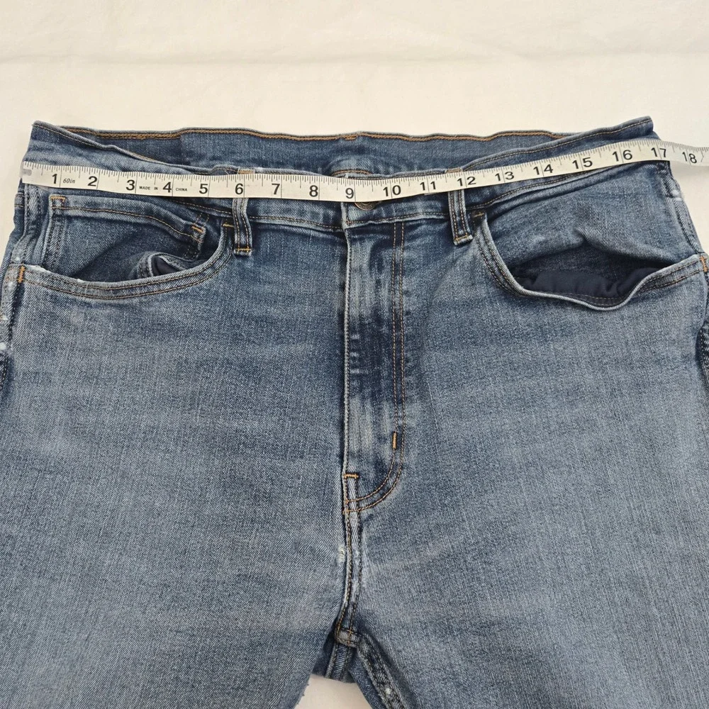 Levis Workwear Fit Jeans 36x31 Dark Wash Stretch Heavy‎ Utility Denim 505 Style